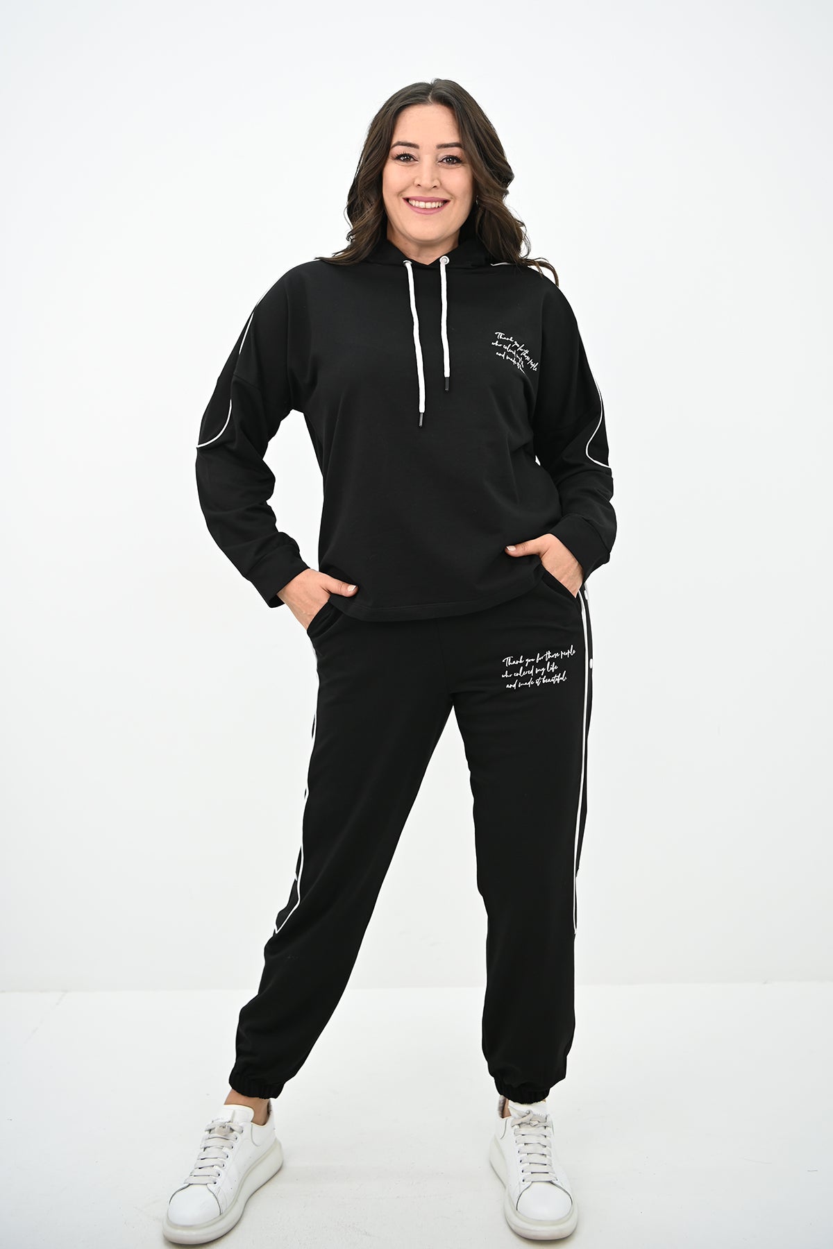 Dres damski duży rozmiar 8144