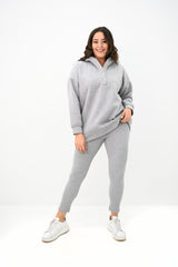 Dres damski plus size z ociepleniem 8154-24