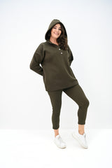 Dres damski plus size z ociepleniem 8154-24