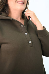 Dres damski plus size z ociepleniem 8154-24