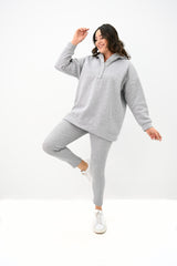 Dres damski plus size z ociepleniem 8154-24