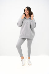 Dres damski plus size z ociepleniem 8154-24