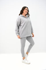 Dres damski plus size z ociepleniem 8154-24