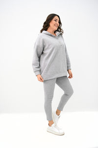 Dres damski plus size z ociepleniem 8154-24