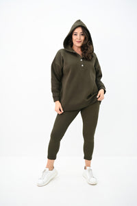 Dres damski plus size z ociepleniem 8154-24