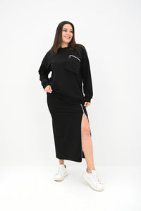 Dres damski duże rozmiary 8159-25