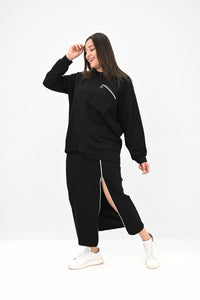 Dres damski duże rozmiary 8159-25