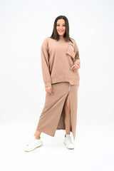 Dres damski duże rozmiary 8159-25