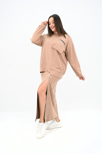 Dres damski duże rozmiary 8159-25