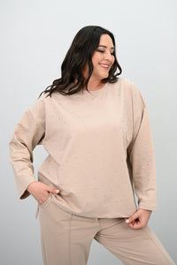 Dres damski duży rozmiar 8172