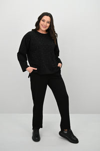 Dres damski duży rozmiar 8172