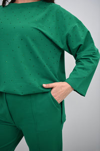 Dres damski duży rozmiar 8172