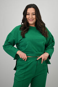Dres damski duży rozmiar 8172