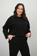 Dres damski duży rozmiar 8172