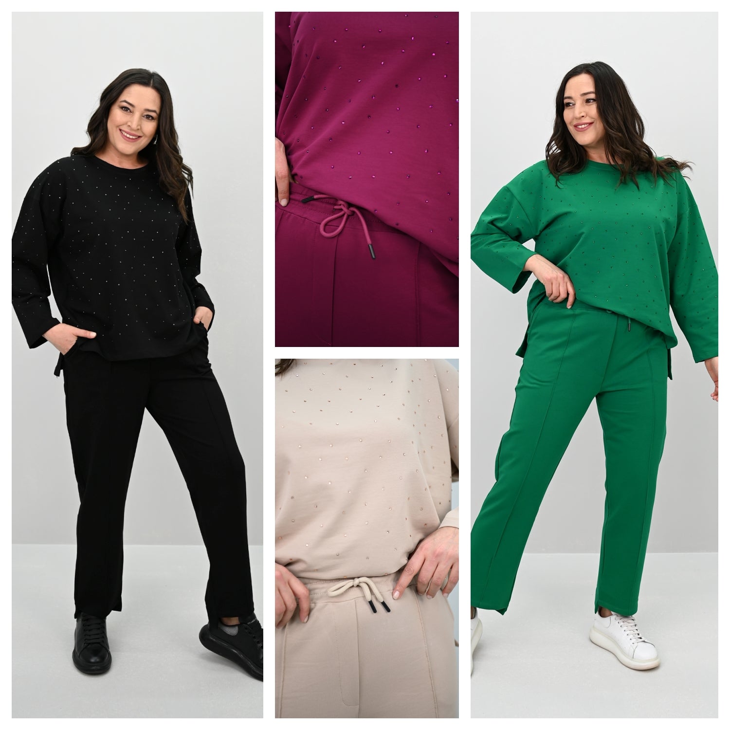 Dres damski duży rozmiar 8172