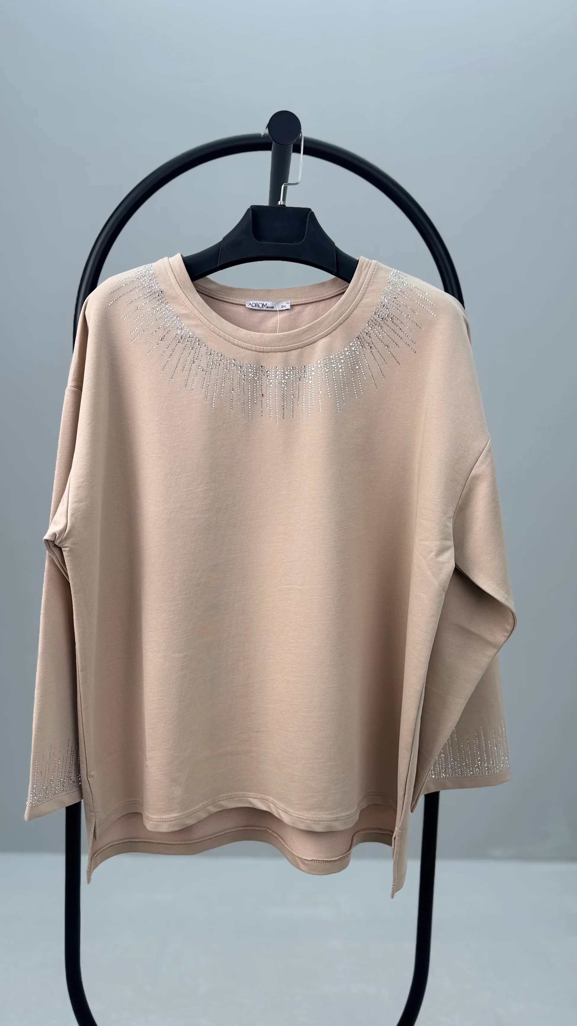 Dres damski duży rozmiar 8175