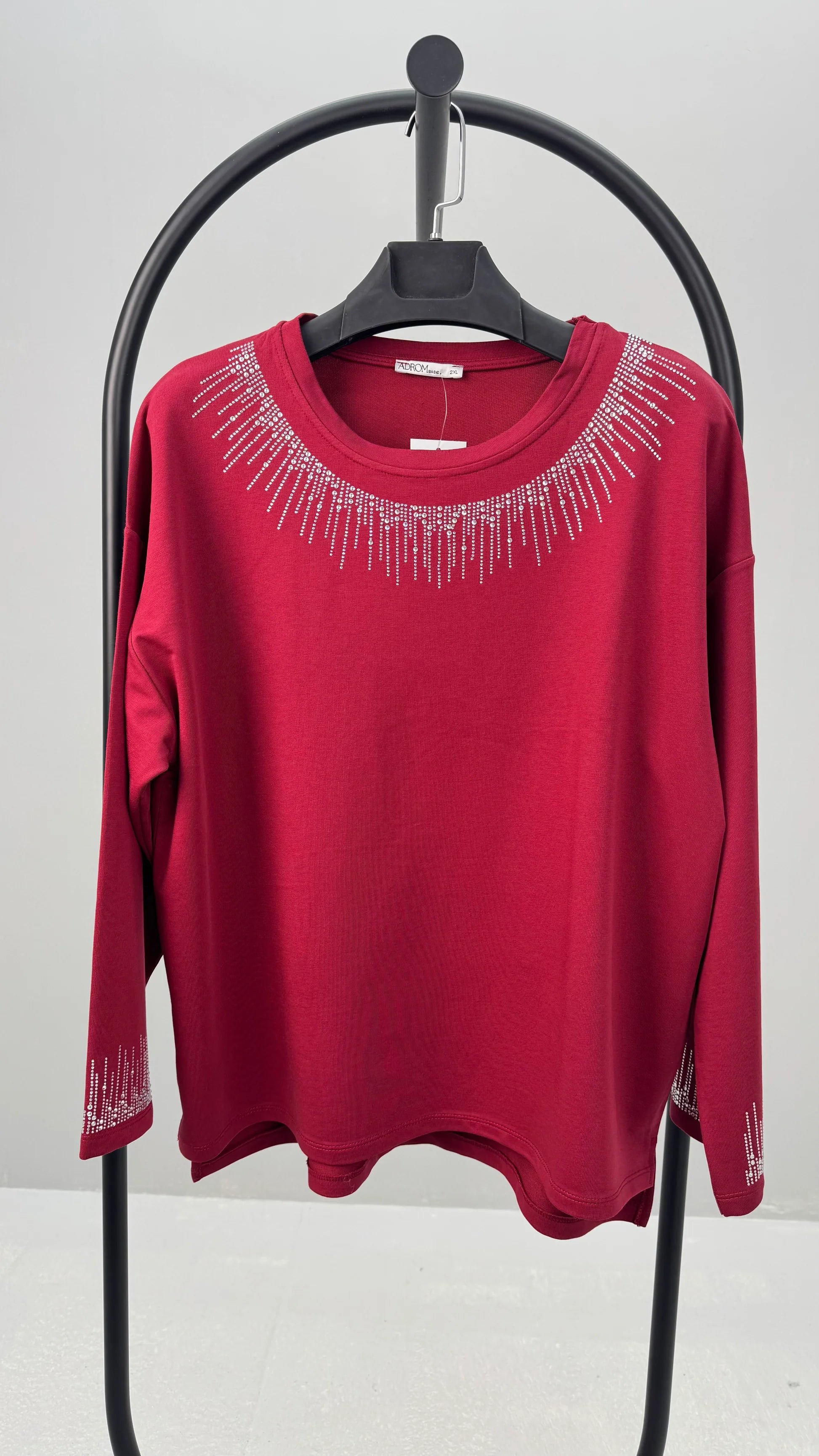 Dres damski duży rozmiar 8175