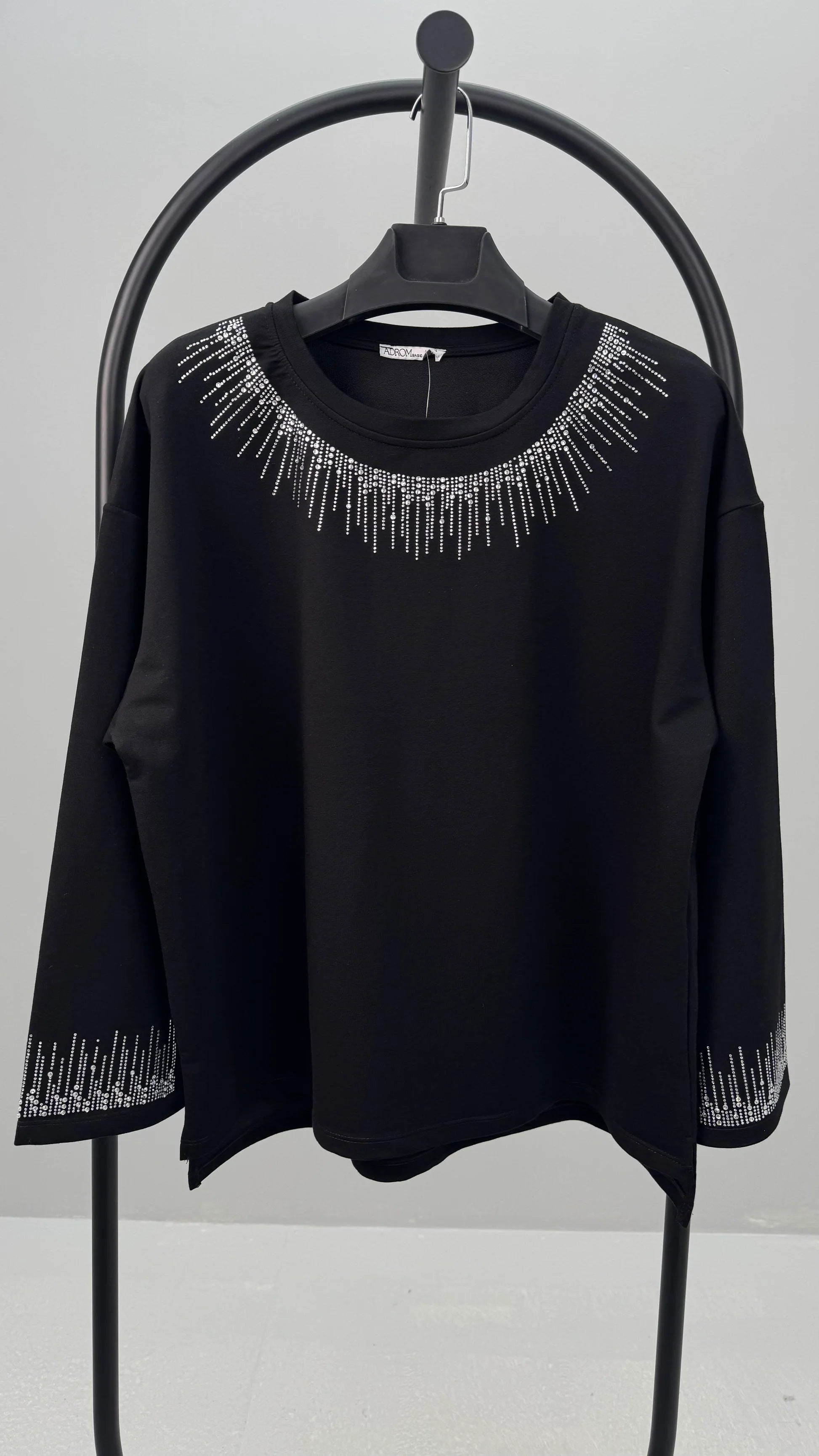 Dres damski duży rozmiar 8175