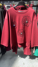 Dres damski duży rozmiar 8176