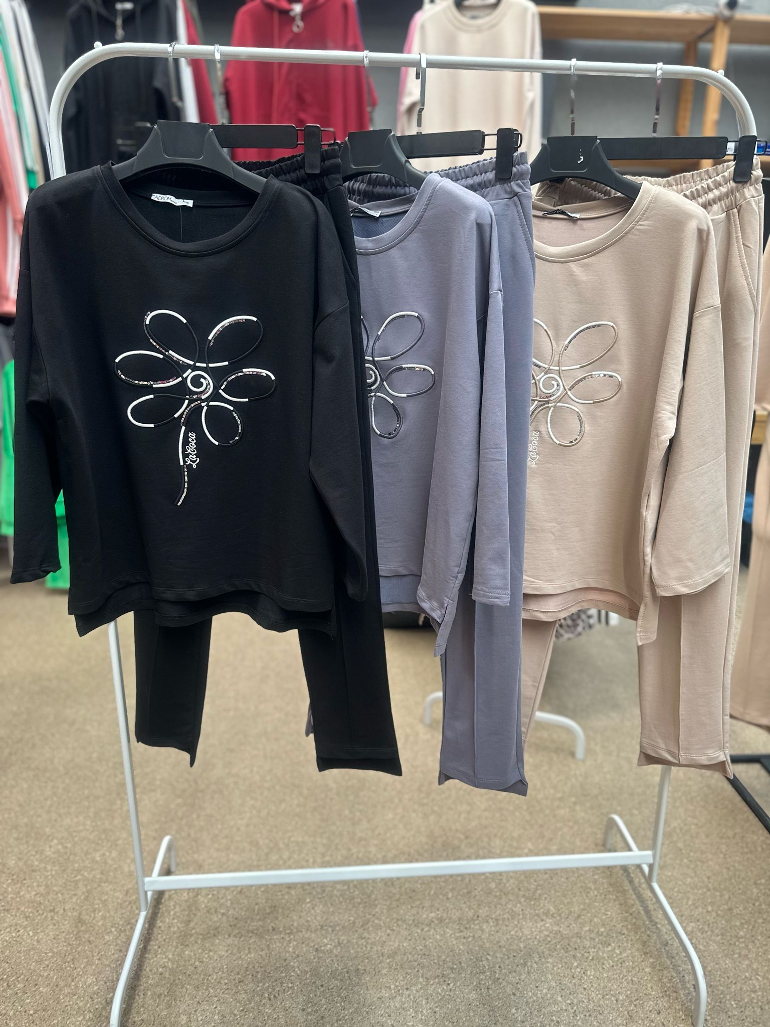 Dres damski duży rozmiar 8182