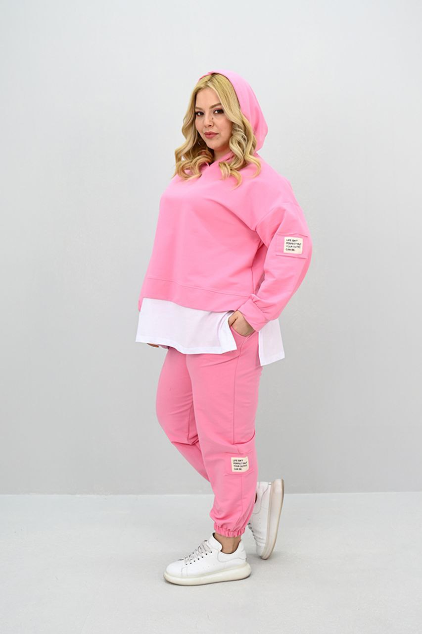 Dres damski duży rozmiar 8182