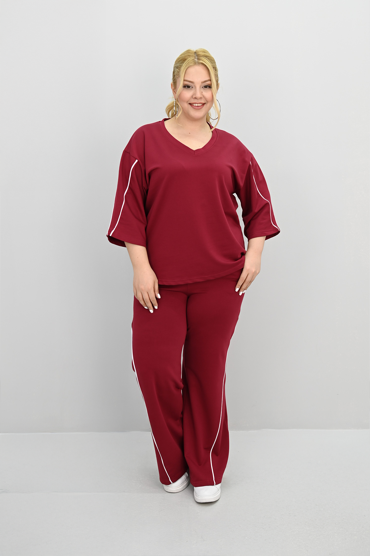 Dres damski duży rozmiar 8181