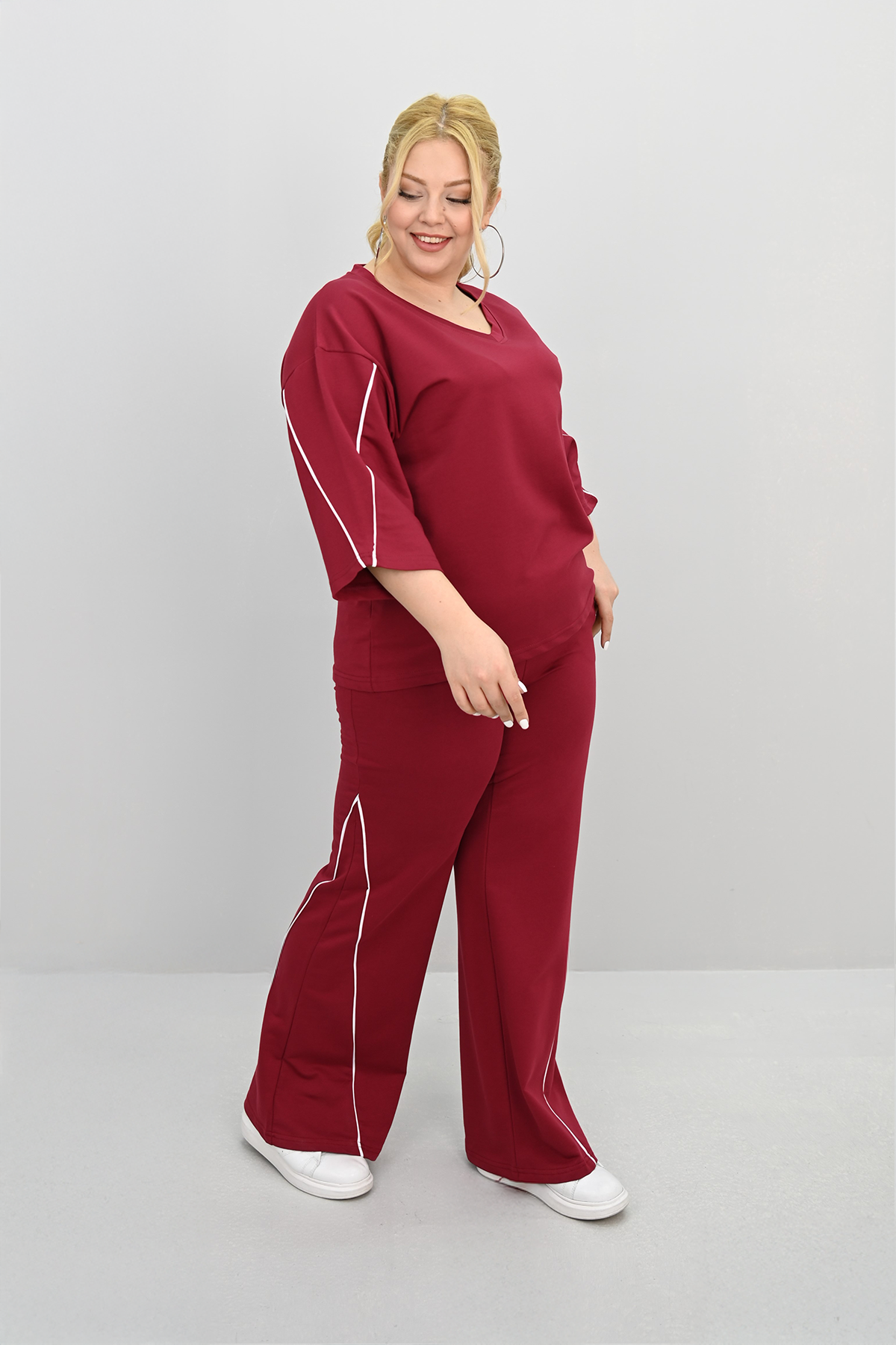 Dres damski duży rozmiar 8181