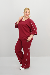 Dres damski duży rozmiar 8181