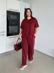 Dres damski duży rozmiar 8181