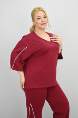 Dres damski duży rozmiar 8181