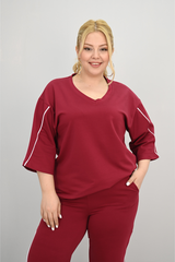 Dres damski duży rozmiar 8181