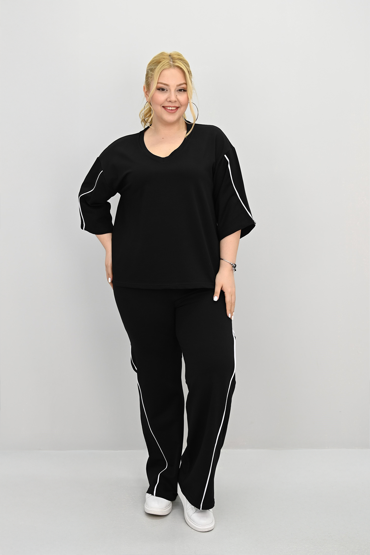 Dres damski duży rozmiar 8181