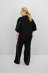 Dres damski duży rozmiar 8181
