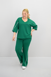 Dres damski duży rozmiar 8181