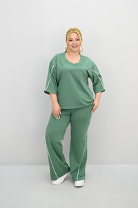 Dres damski duży rozmiar 8181
