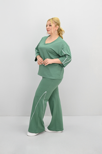 Dres damski duży rozmiar 8181