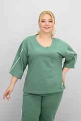 Dres damski duży rozmiar 8181