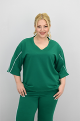 Dres damski duży rozmiar 8181