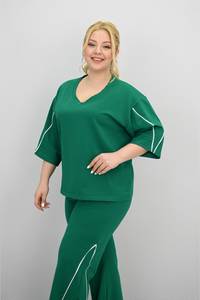 Dres damski duży rozmiar 8181