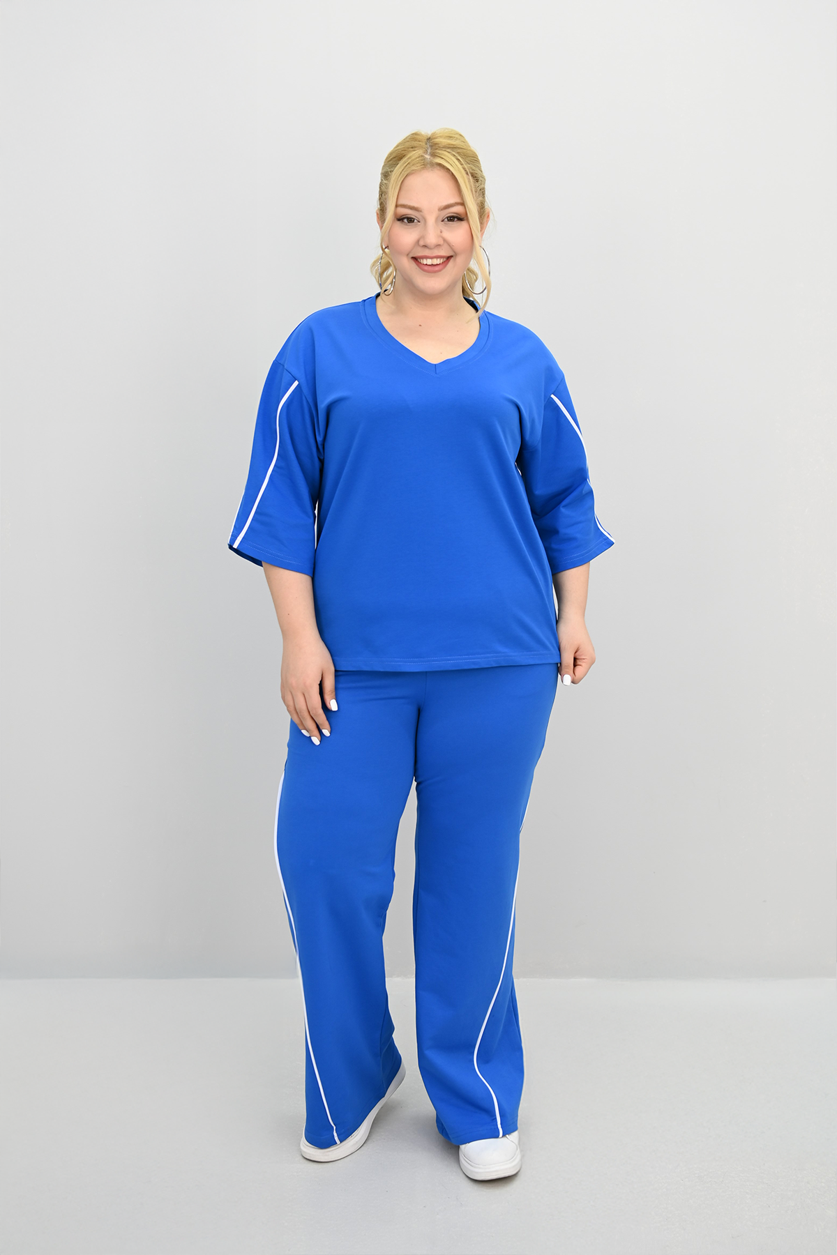 Dres damski duży rozmiar 8181