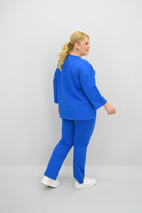 Dres damski duży rozmiar 8182