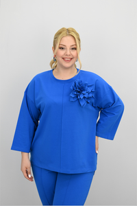 Dres damski duży rozmiar 8182