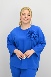 Dres damski duży rozmiar 8182