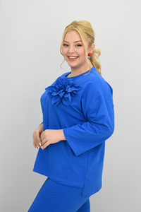 Dres damski duży rozmiar 8182