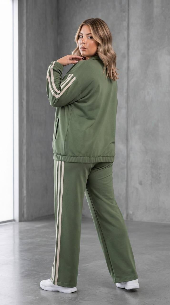 Dres damski duży rozmiar 8182