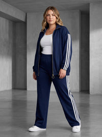 Dres damski duży rozmiar 8182