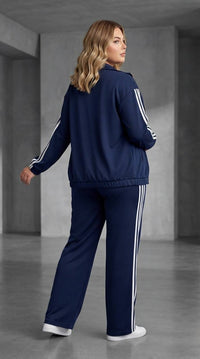Dres damski duży rozmiar 8182