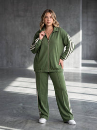 Dres damski duży rozmiar 8182