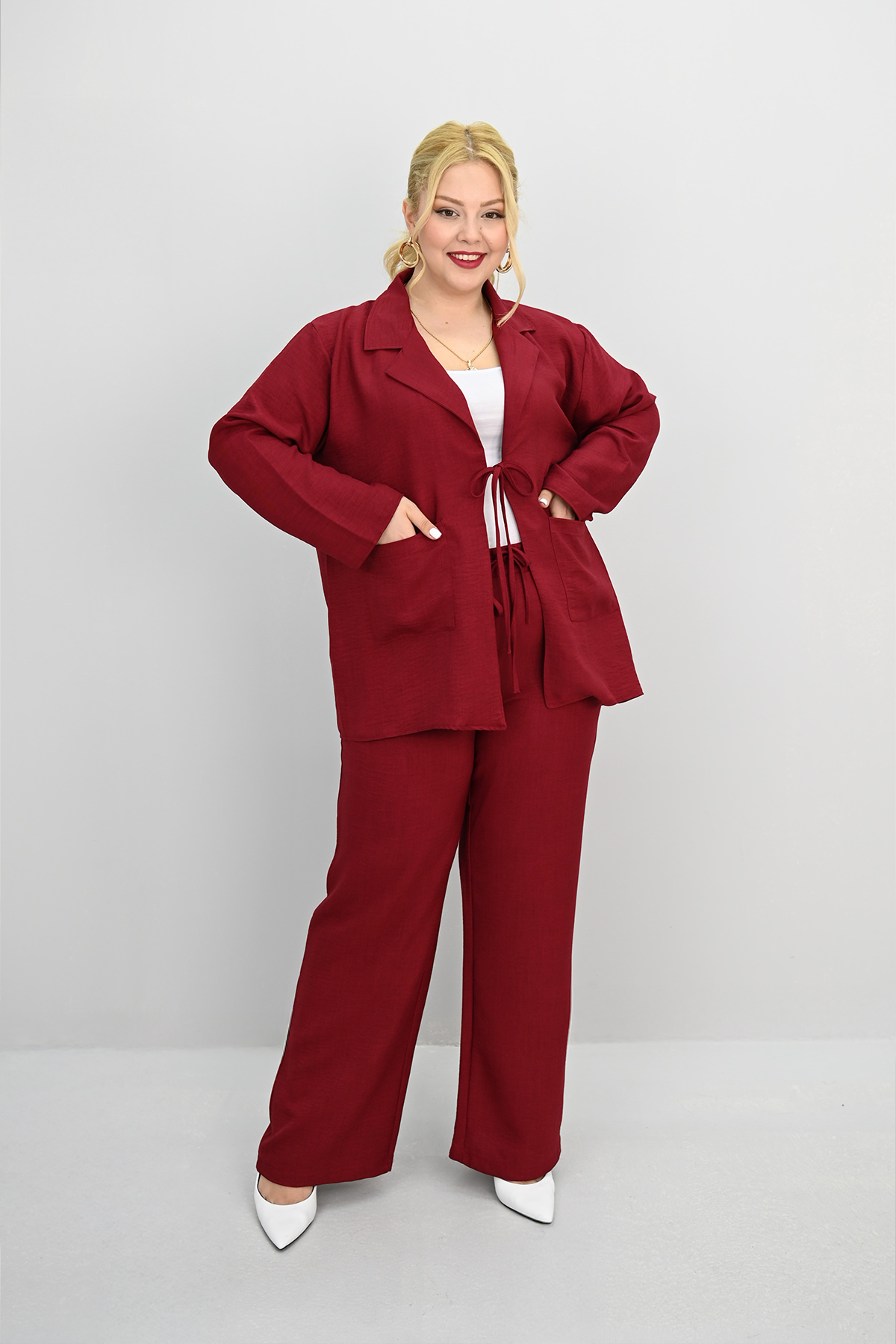 Dres damski duży rozmiar 8195
