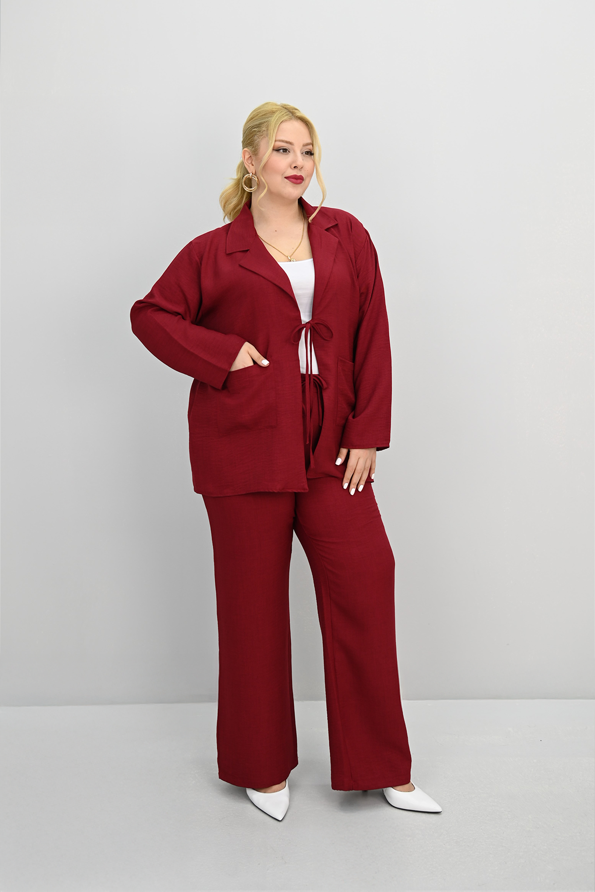 Dres damski duży rozmiar 8195